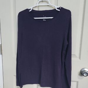 a new day Women's Long Sleeve Tee - Purple